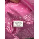 Women’s LulaLife 2X Bright Pink Edna Top with White Patterning Photo 4