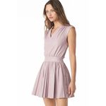 Tart  Betsy Pink Vegan Leather Dress Size Medium Photo 1