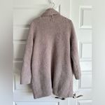 Barefoot Dreams  CozyChic Cabin‎ Cable Cardigan Taupe Size L Photo 6