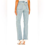 RE/DONE  90’s High Rise Loose Distressed Light Wash Button Fly Jeans 24 (27x31) Photo 2