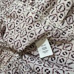 Madewell Blouse 100% Silk Lily Ruffle Boho Top Size Small Tassel Sleeveless Echo Photo 4