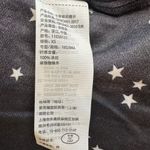 Abercrombie & Fitch Black Star Satin Pajama Top ONLY Womens XS NEW Photo 7