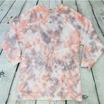 Lulus Hang Loose Multi Tie Dyed Mini Sweatshirt Dress Photo 8