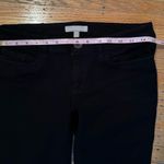 Banana Republic  Black Denim Stretch Five Pocket Classic Straight Leg Jeans 6 Photo 6