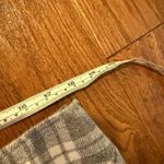 Talbots  Wool blend grey and white plaid pencil skirt size 16 Photo 6