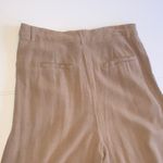 Princess Polly Women’s Size 6 Light Brown Tan Flowy High Waist Trousers Pants Photo 6