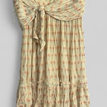 Free People One FP one Bali nights mini dress ribbon floral cottagecore Photo 0