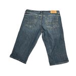 American Eagle AEO Outfitters Artist Denim Bermuda Shorts Medium Wash 10 Regular Photo 3