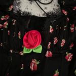 For Love & Lemons wren floral embroidered long sleeves dress Photo 8