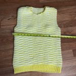 Yellow vest, top, knitted, handmade Size M Photo 6