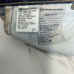 AG Adriano Goldschmied Daisy super low rise cut off denim shorts made in USA 27 Photo 3