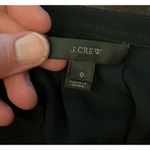 J Crew Blouse Womens 0 Navy Blue Split Neck Short Sleeve Tunic Top Casual Photo 4