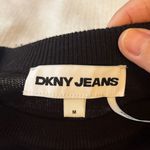 DKNY Black womens embellished sweater med Photo 1