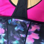 Ideology Floral Ruched Side Sports Bra Workout Tank Top Size Small Photo 5
