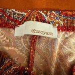 Chatoyant  NWOT High-Rise Paisley Wide-Leg Pull-On Leggings Photo 2