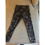 Athleta  Camo Ultimate Stash Tight Leggings Women's Size S Black Grey Activewear Photo 5
