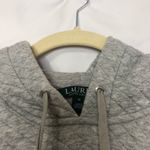 Ralph Lauren Lauren  Grey Pullover Hoodie Sweater Womens M Casual Cozy Fall Photo 3