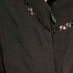 Sam Edelman Black Eyelet Fit and Flare Dress Size 0 Photo 7