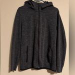 Uniqlo EUC  Gray and White Full Zip Hoodie with Side Pockets size XL Photo 0