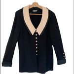 St. John EVENING Santana Knit Triple Style Rhinestone Button Cardigan Size 12 Photo 1