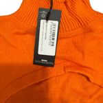 Pretty Little Thing Bright Orange Turtleneck Sweater Photo 2