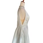 NWOT Plunging Neckline with corset back and pockets wedding dress White Size 12 Photo 8
