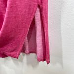 Chico's  Maxi‎ Dress Women's Size 3 Pink Short Sleeve Casual Pocket Cotton Blend Photo 7