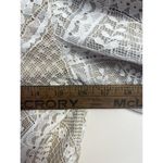 Saylor  Jenni Top Blouse Cropped White Beige Lace Zip Puff‎ Sleeve M Retail $253 Photo 7