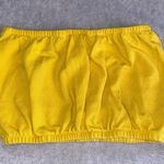 Urban Renewal Urban outfitters Polo Renewal tube top yellow made in USA Photo 3