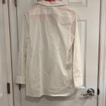 Ralph Lauren  White Lace Up Collared Button Down Shirt Photo 1