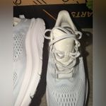 Hoka  Light Gray Athletic Shoes Photo 4