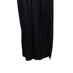 Hollister  Smocked Long Sleeve Jumpsuit Solid Black Women’s Size Medium Photo 1