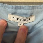 Crescent 5/$55 !! 🔥  Sky Blue Satin Top Photo 1