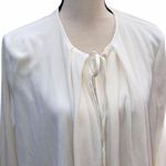 Saks 5th Avenue EUC Saks Fifth Avenue M cream super soft cardigan Photo 1