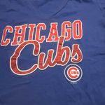 2016 Chicago‎ Cubs Shirt Women's XL Navy Blue Logo MLB Baseball Ladies Photo 1
