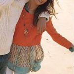 Anthropologie Far Away From Close Cropped Knit Sweater Photo 1