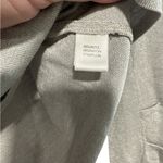 St. John  Gray Wool Blend Shimmer Crew Neck Pullover Sweater Size M Photo 3