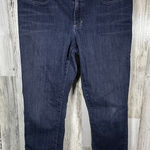 Eileen Fisher  Dark Wash Straight Leg Jeans – Size 12 – MSRP $188 Photo 0