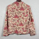 Talbots  Blazer 8 Vtg 90s Silk Cotton Floral Tapestry Art Old‎ Money Quiet Luxury Photo 6