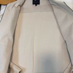 Banana Republic  Women’s Khaki Knit Long Sleeve Full Zip Pocketed Jacket Size XL Photo 7