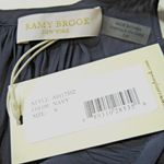 Ramy Brook NWT Audrey Smocked Midi in Navy Blue Blouson Dress S $425 Photo 4