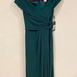 La Femme NWT Ruched Jersey Column Gown Size 6 Photo 2