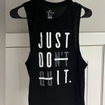 Nike Black Tank Top - Just Do It Photo 0