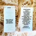 Frenchi Nordstrom Sweater M Peach Pink Blush Pointelle New Size M Photo 6