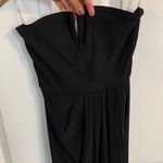 ASOS Rare London Black MIDI Dress With Slit Photo 4