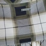 prAna  FLINT MAXI TUNIC SHIRT DRESS GRAY PLAID BUTTON FRONT M Photo 9