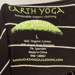 Earth Yoga sustainable organic cotton bamboo dress, Size Large Black Photo 3