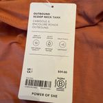 Athleta  S Outbound Scoop Neck Tank Top Sunbaked Clay Small NWT Photo 4