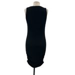 Sundays by Wearesundays Black Ribbed Henley Tank Ruched Mini Dress Size XS Photo 8