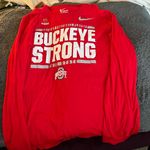 Nike Red Long Sleeve Tee - Buckeye Strong Photo 0
